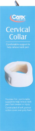 Carex® Cervical Collar - Soft Cotton Perspective: right