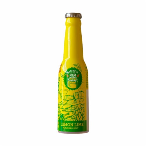 Twang® Lemon Lime Beer Salt Longneck Bottle Perspective: right