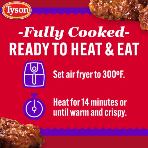 Tyson Frozen Sweet BBQ Flavored Chicken Strips Perspective: right