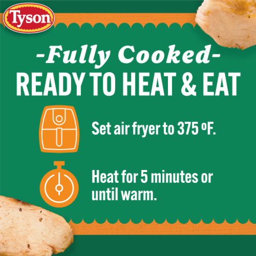 Tyson® Grilled & Ready® Fully Cooked Frozen Fajita Chicken Breast Strips Perspective: right