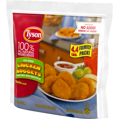 Tyson® Fully Cooked Chicken Nuggets Perspective: right