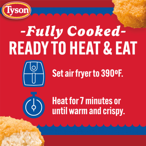 Tyson Frozen Chicken Nuggets Family Pack Perspective: right