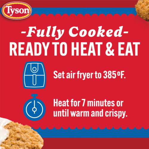 Tyson Frozen Country Fried Steaks with Gravy Mix Perspective: right