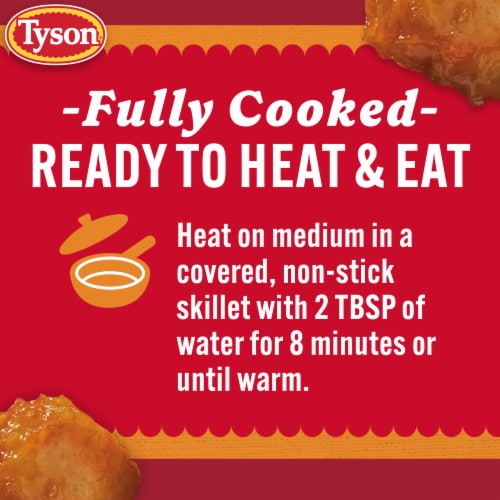 Tyson Frozen Hot Orange Boneless Chicken Bites Perspective: right