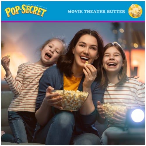 Pop Secret Microwave Popcorn Movie Theater Butter Flavor 3 Oz Sharing Bags