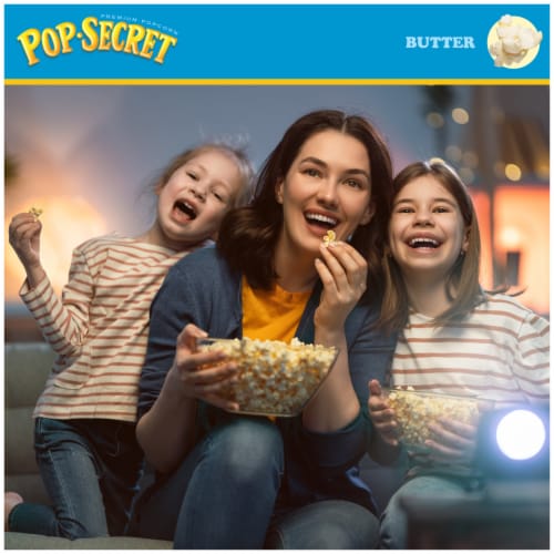 Pop Secret Butter Popcorn Bags Perspective: right