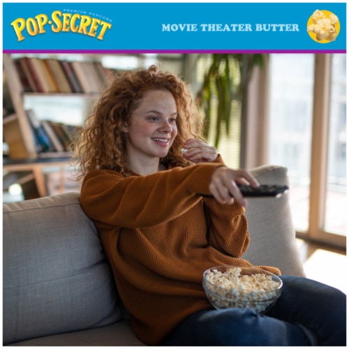 Pop Secret Microwave Popcorn Movie Theater Butter Flavor 1.75 Oz Snack Bags Perspective: right