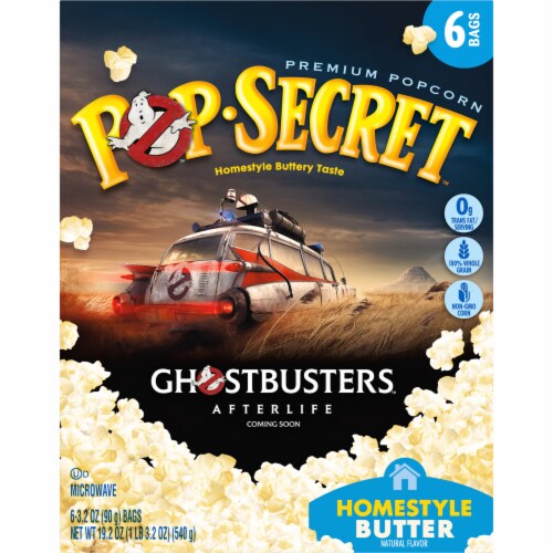 Pop Secret Popcorn Homestyle Butter Microwave Popcorn Sharing Bags Perspective: right