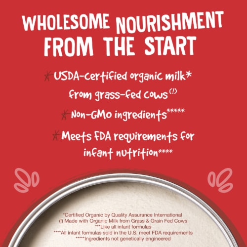 Earth's Best Organic® Infant Formula with Iron Perspective: right