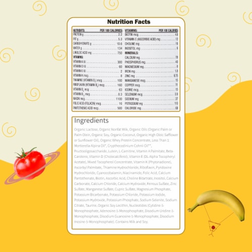 Earth's organic infant formula with best sale iron