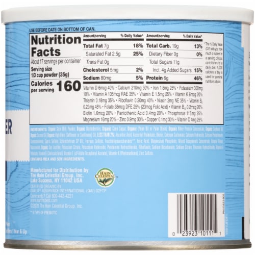 Earth's Best Organic Toddler Milk Drink Powder Perspective: right