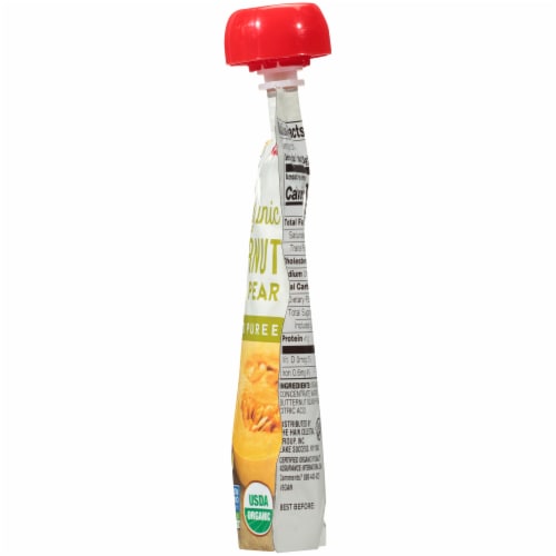 Earth's Best Organic® Stage 2 Butternut Squash Pear Baby Food Pouch Perspective: right