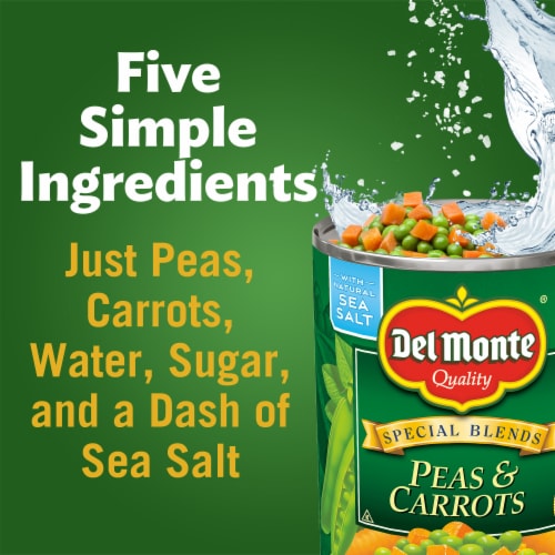 Del Monte Quality® Special Blends Peas and Carrots Canned Vegetables Perspective: right