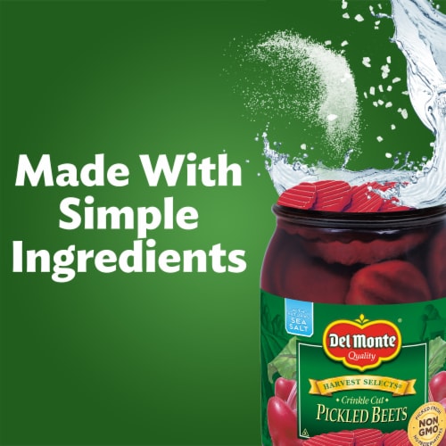 Del Monte® Harvest Selects® Crinkle Cut Pickled Beets Perspective: right