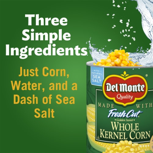 Del Monte Golden Sweet Whole Kernel Corn Perspective: right