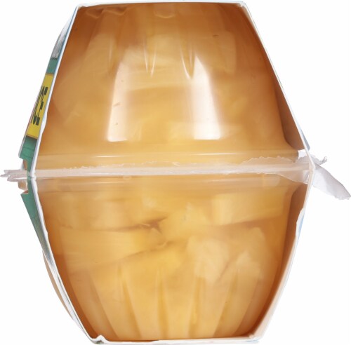 Del Monte® Pineapple Tidbits in 100% Juice Cups Perspective: right