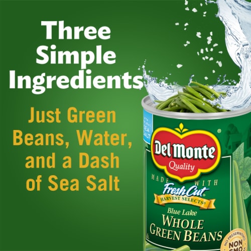 Del Monte® harvest Selects Blue Lake Whole Green Beans Perspective: right