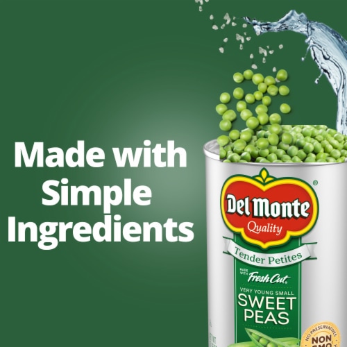 Del Monte Tender Petites Very Young Small Sweet Peas Perspective: right