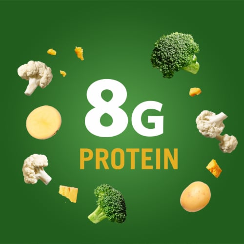 Del Monte® Veggieful™ Broccoli Potato Cheddar Pocket Pies Frozen Snacks Perspective: right