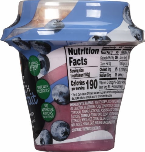 Del Monte® Fruit Crunch Blueberry Parfait Perspective: right