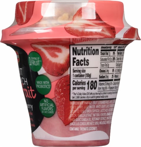 Del Monte® Fruit Crunch Strawberry Parfait Perspective: right