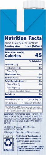 College Inn® Reduced Sodium Chicken Bone Broth Perspective: right