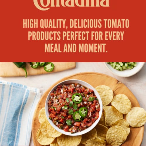 Contadina Fire Roasted Diced Tomatoes Perspective: right
