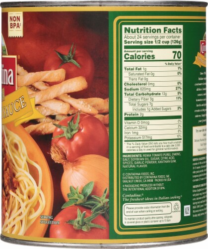 Contadina® Spaghetti Sauce Perspective: right