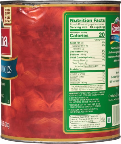 Contadina® Crushed Tomatoes Perspective: right