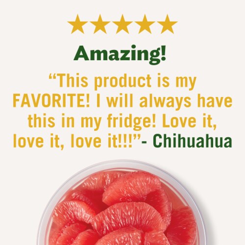 Del Monte® Red Grapefruit Fruit Cup Snacks Perspective: right