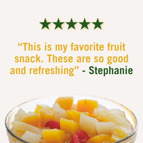 Del Monte® Cherry Mixed Fruit Cup Snacks Perspective: right