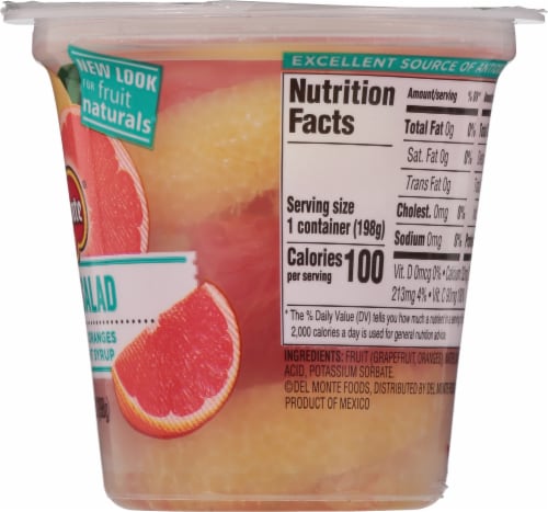 Del Monte® Fruit Naturals Citrus Salad Fruit Cup Perspective: right