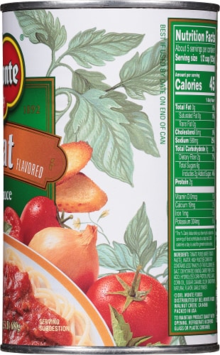 Del Monte® Meat Flavored Pasta Sauce Perspective: right