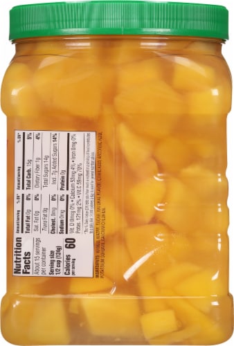 Del Monte® SunFresh® Mango Chunks in Extra Light Syrup Perspective: right