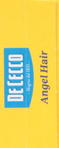 De Cecco No. 9 Angel Hair Perspective: right