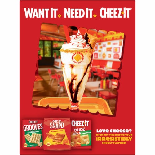 Cheez-It® Original Cheese Crackers Perspective: right