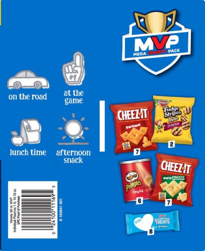 Cheez-It Mega Variety Pack 30 Count Perspective: right