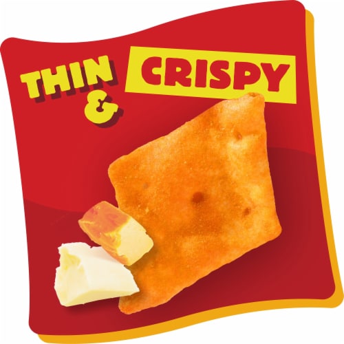 Cheez-It® Snap'd Double Cheese Cheese Cracker Chips Perspective: right