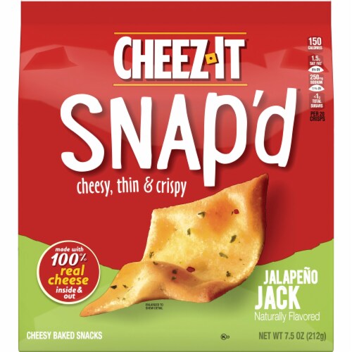 Cheez-It® Snap'd Jalapeno Jack Cheese Crackers Perspective: right