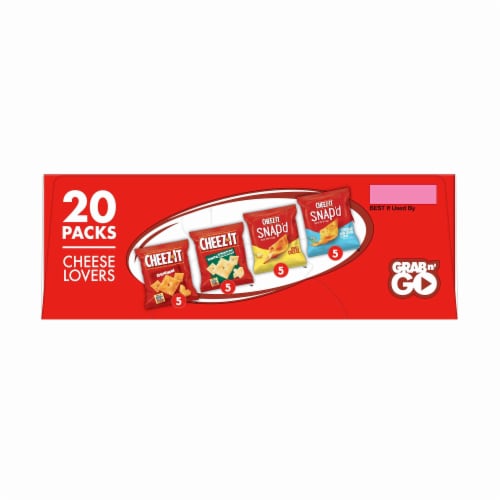 Cheez-It Cheese Lovers Variety Pack Perspective: right