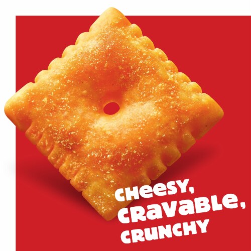 Cheez-It Extra Cheesy Cheese Crackers Perspective: right