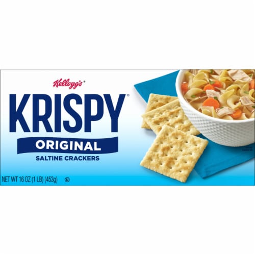Kellogg's® Krispy Original Saltine Snack Crackers Perspective: right