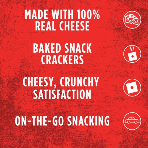 Cheez-It® Cheddar Jack Cheese Snack Crackers Grab and Go Perspective: right