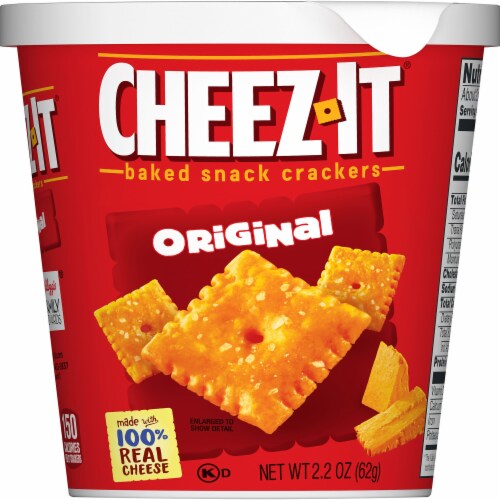 Cheez-It Cheese Crackers Original Perspective: right
