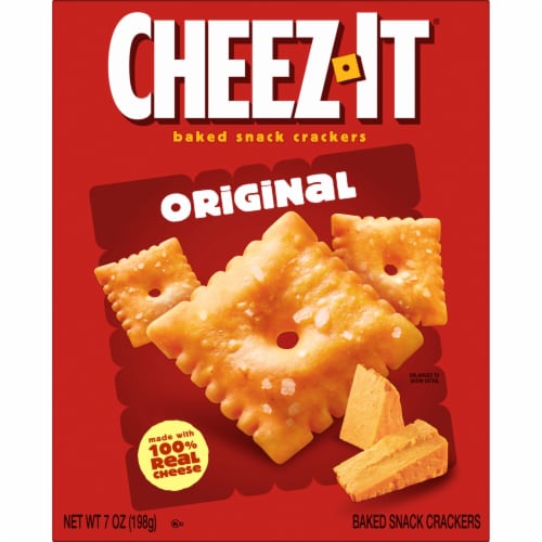 Cheez-It® Original Cheese Snack Crackers Perspective: right