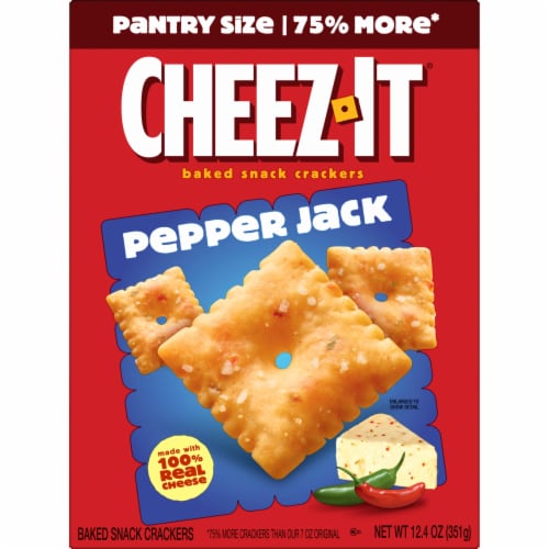 Cheez-It® Pepper Jack Cheese Crackers Perspective: right