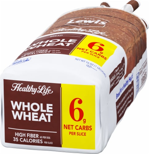 Healthy Life Whole Wheat Bread Perspective: right