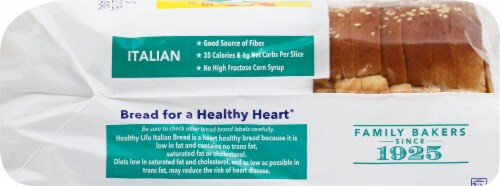 Healthy Life® 6 Net Carbs Italian Bread Perspective: right