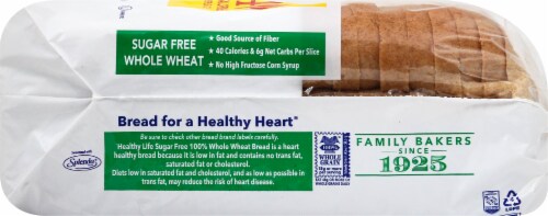 Healthy Life® Sugar Free 100% Whole Grain Wheat Bread Perspective: right