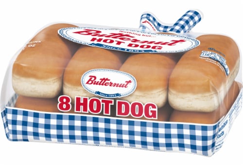 Butternut Hot Dog Buns Perspective: right